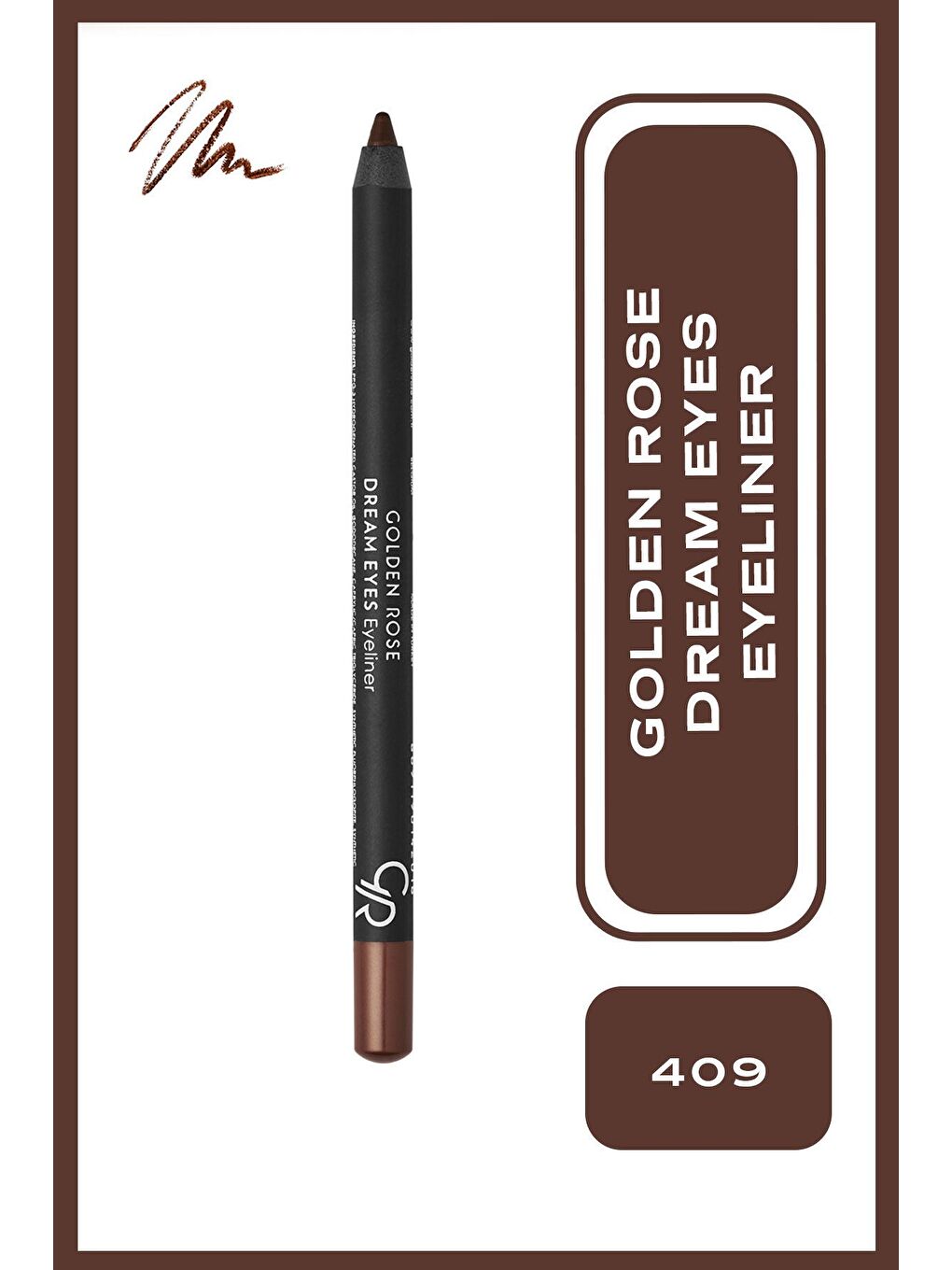 Dream Eyes Eyeliner No:409 Chocolatte - Göz Kalemi-3