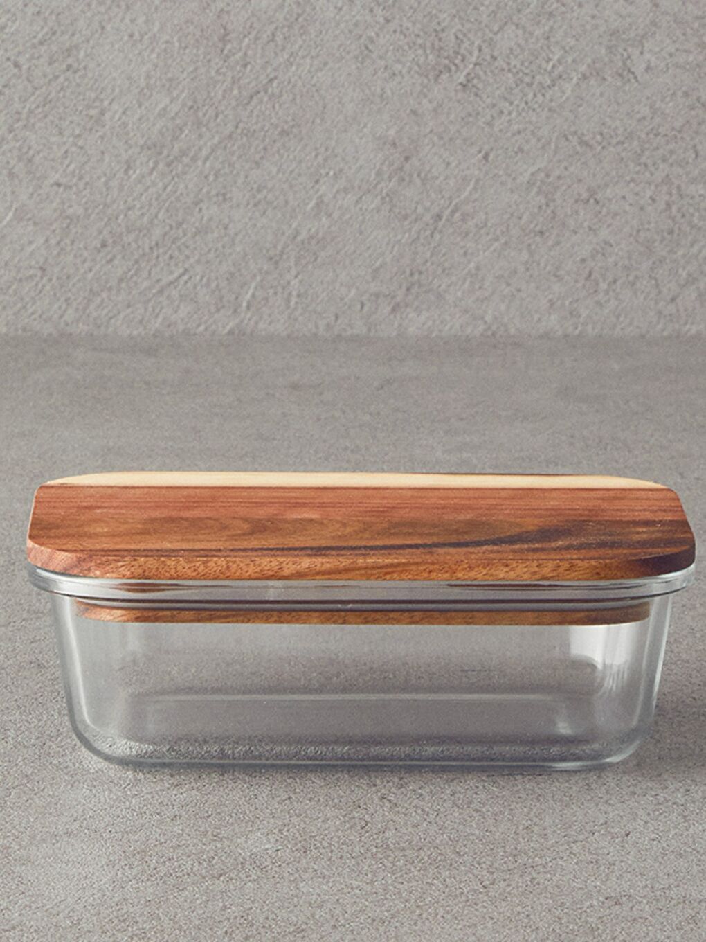 Renksiz Mile Borosilikat Saklama Kabı 1040 ml Şeffaf