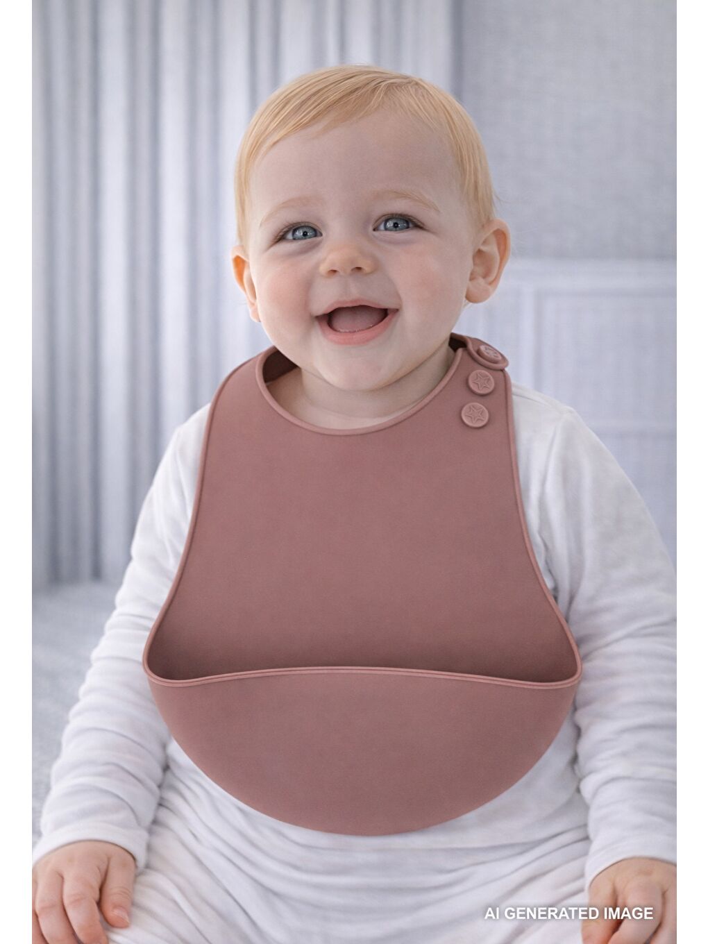 901 Silikon Önlük Mocha