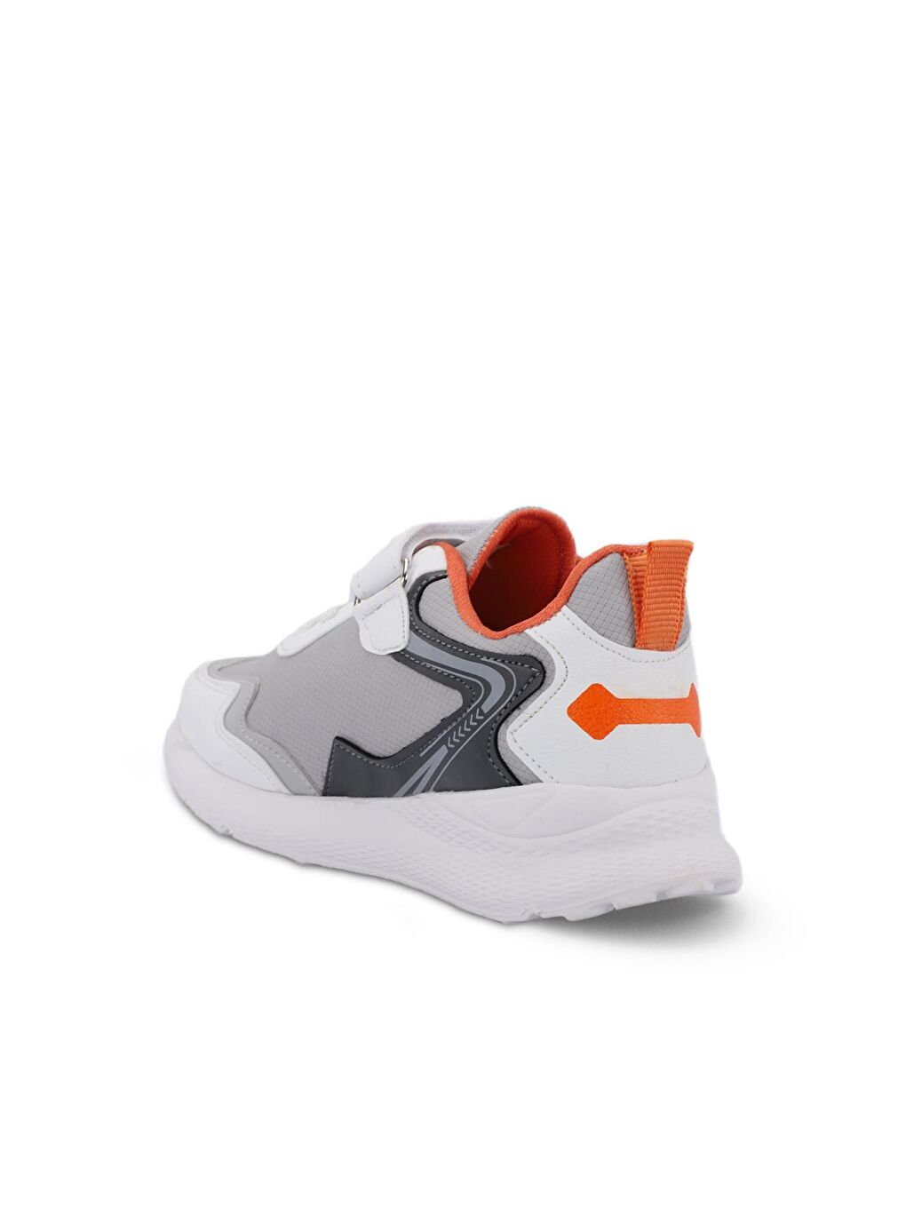 SLAZENGER Gri-Turuncu KAORU KTN Sneaker Unisex Çocuk Ayakkabı Gri / Turuncu - 2