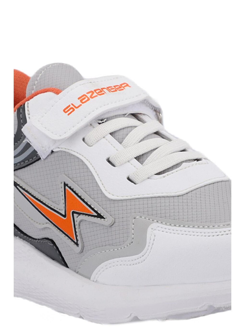 SLAZENGER Gri-Turuncu KAORU KTN Sneaker Unisex Çocuk Ayakkabı Gri / Turuncu - 3