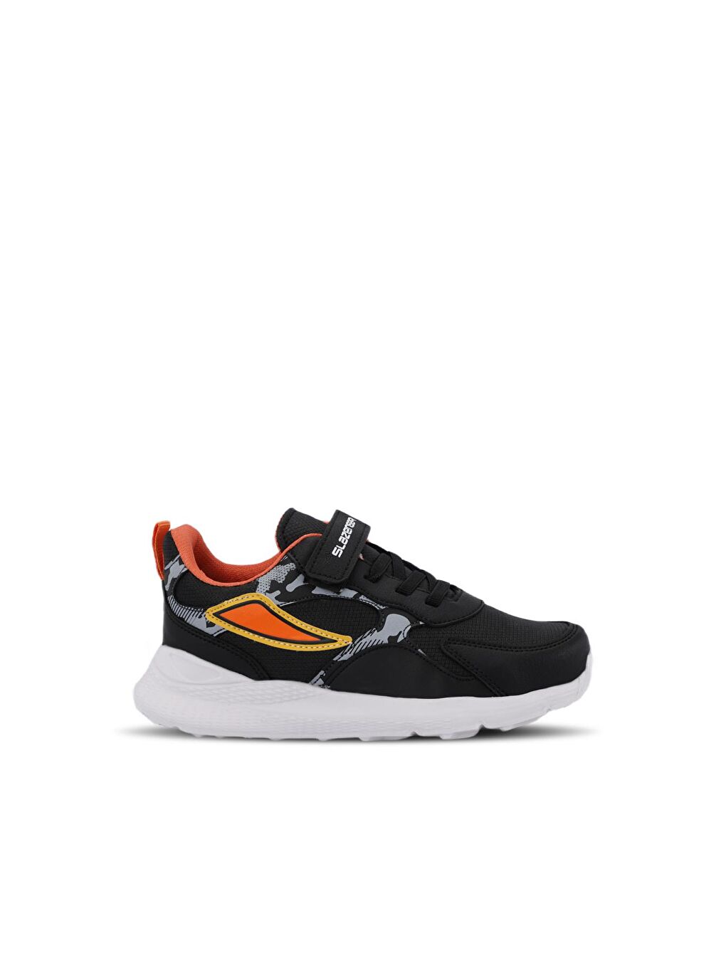 SLAZENGER Siyah-Turuncu KASHI KTN Sneaker Unisex Çocuk Ayakkabı Siyah / Turuncu