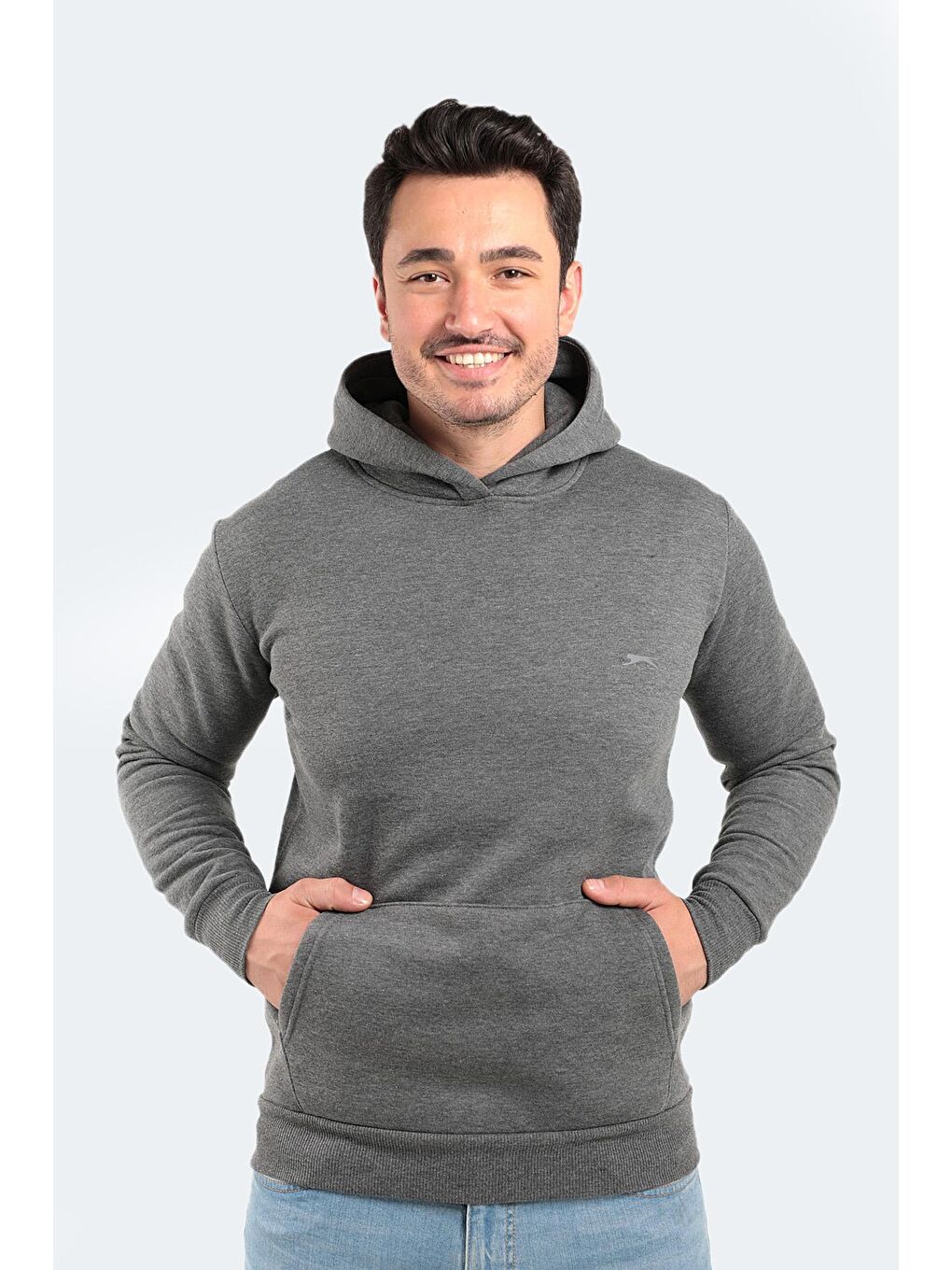 KAPENA Erkek Sweatshirt Koyu Gri