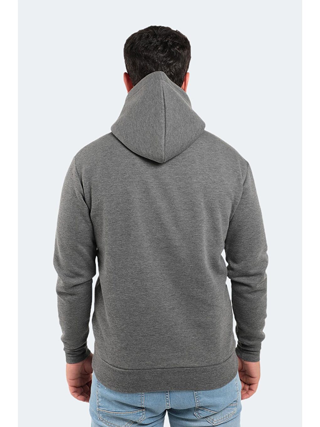 KAPENA Erkek Sweatshirt Koyu Gri-1