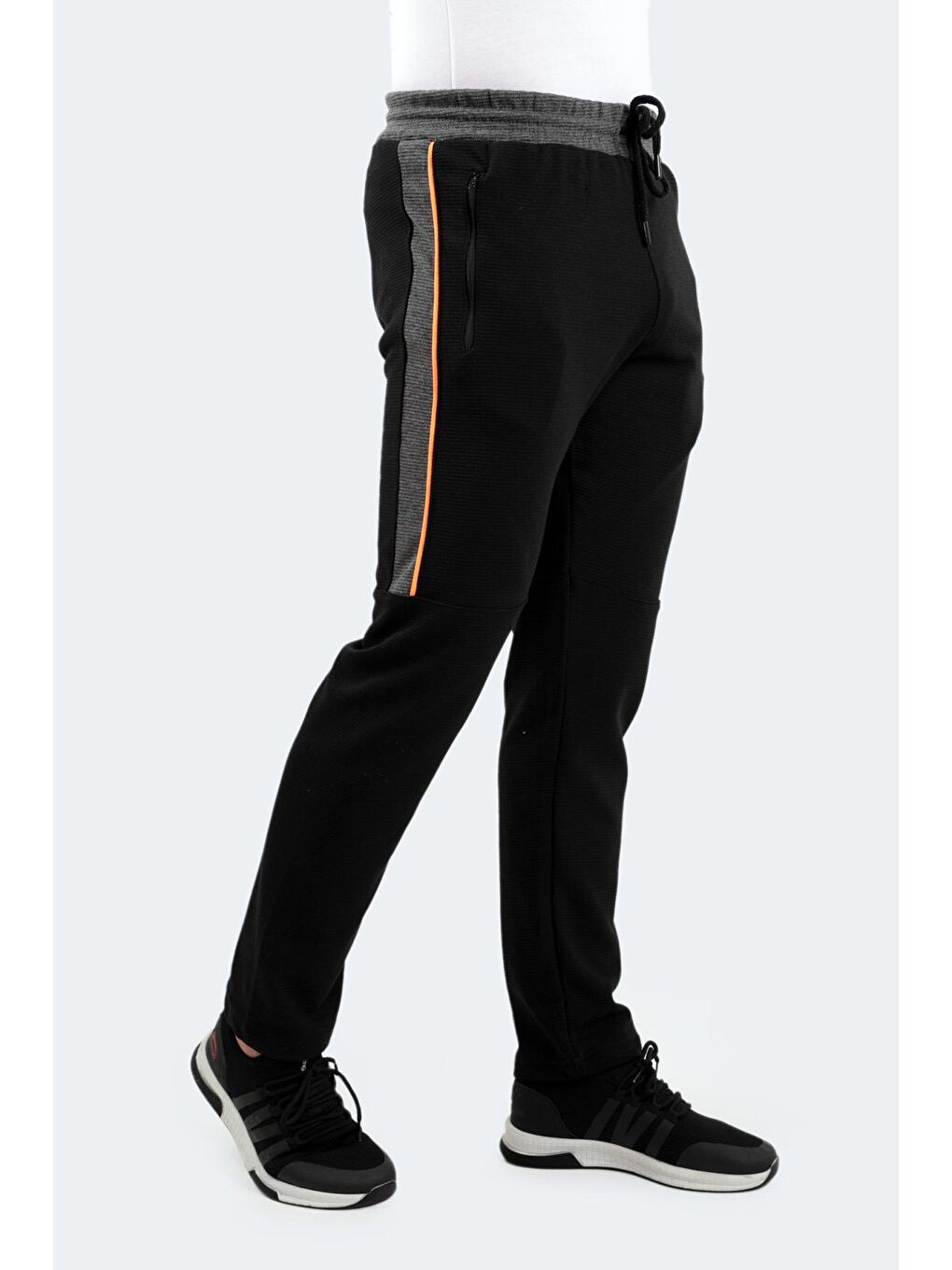 Karışık PROPERS Erkek Eşofman Altı Siyah-2