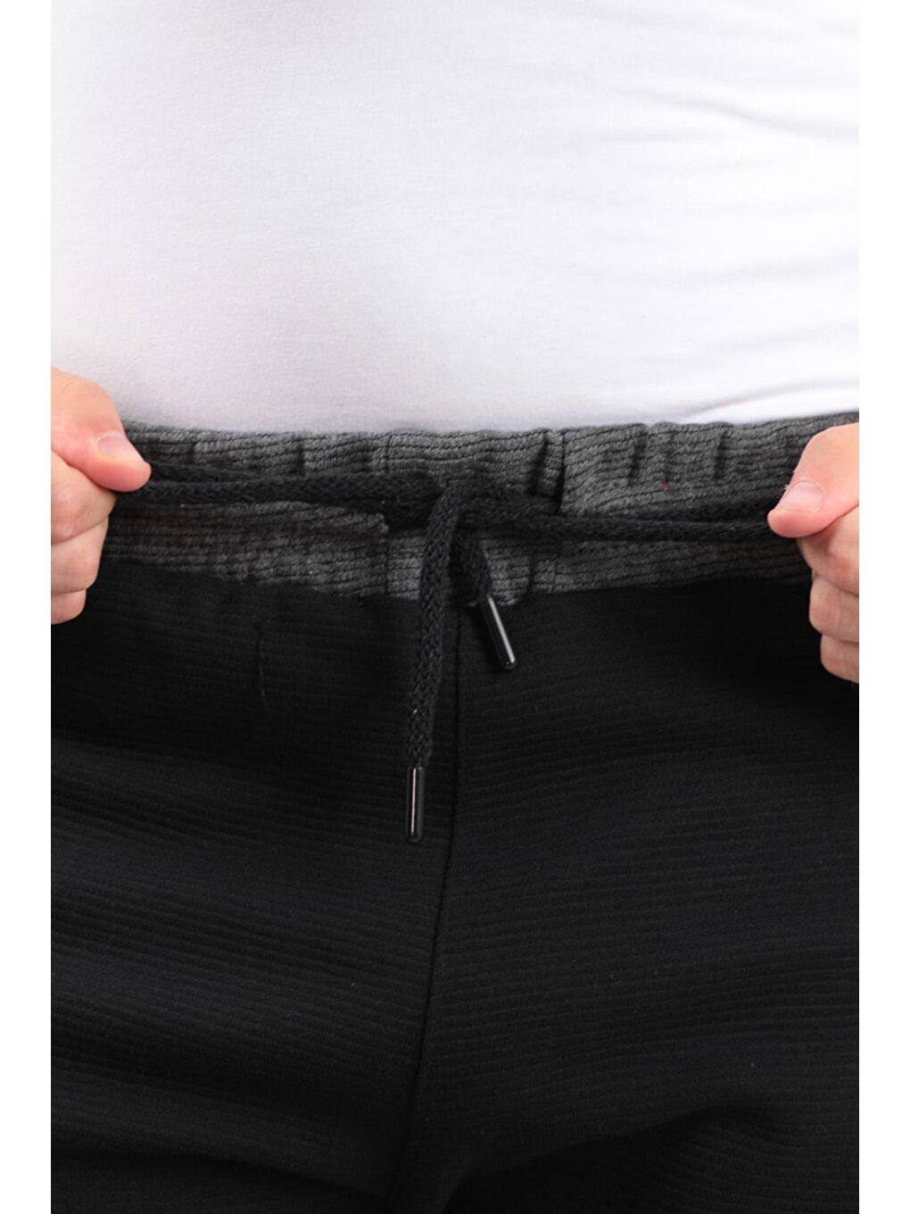 Karışık PROPERS Erkek Eşofman Altı Siyah-3