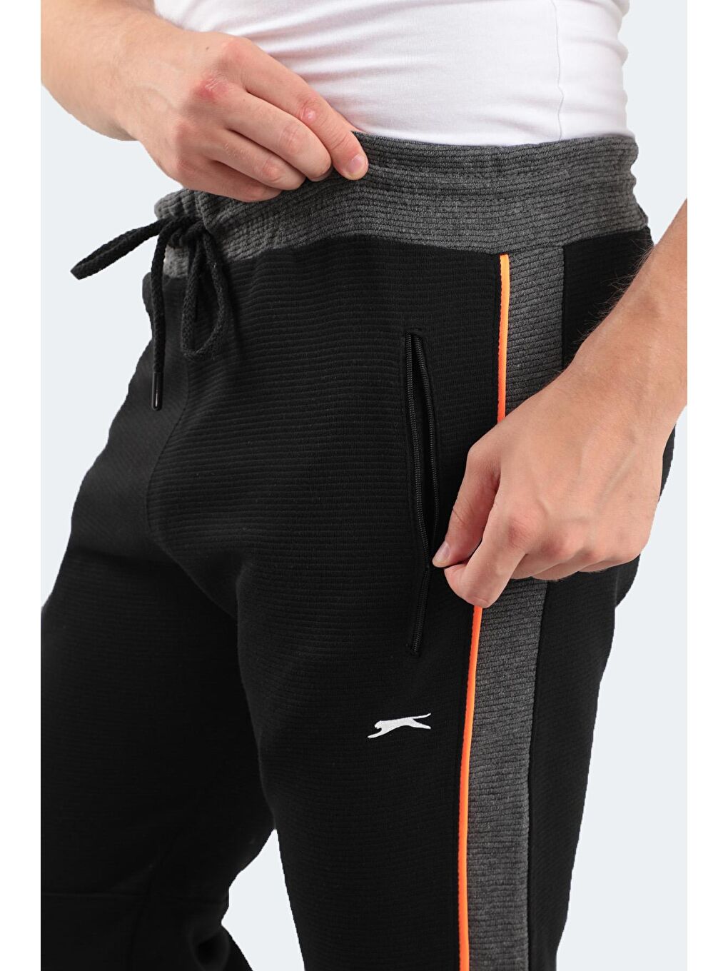 Karışık PROPERS Erkek Eşofman Altı Siyah-4