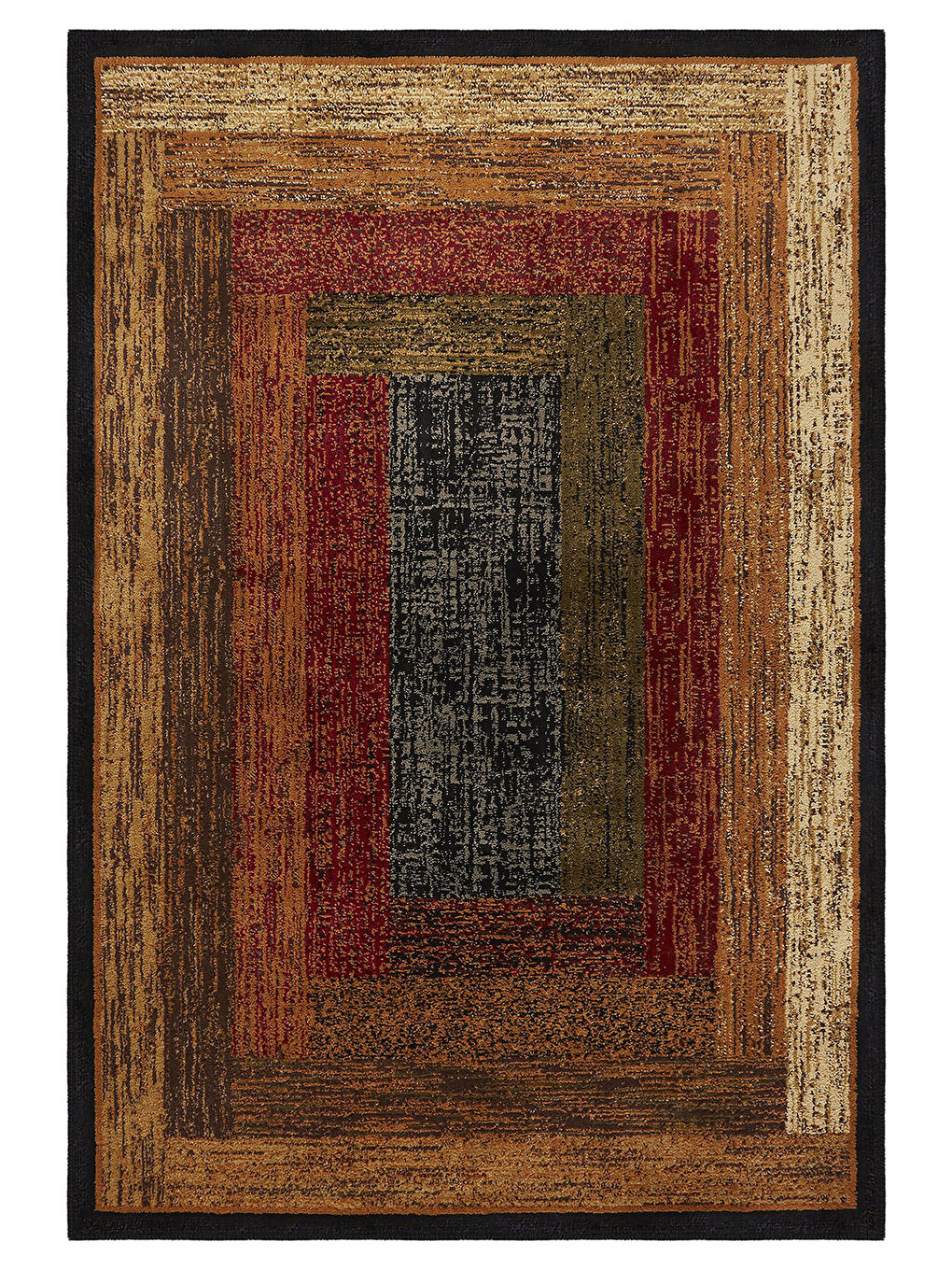 Gri Özel Tasarım Kaymaz Taban İnce Yıkanabilir Modern Halı WOOKECE1382 80x150