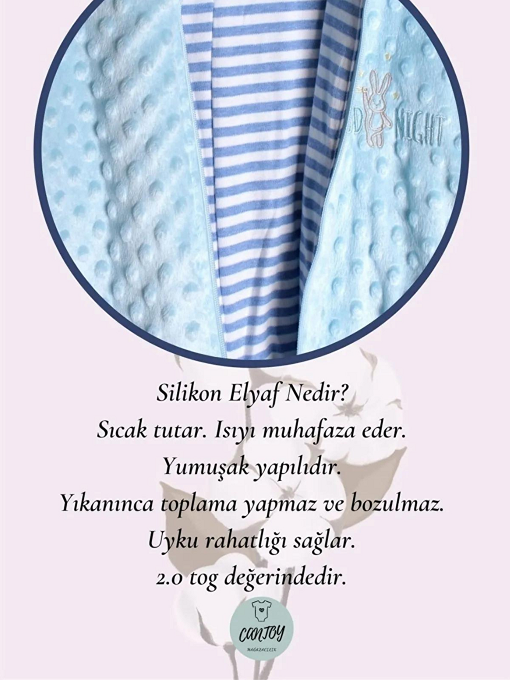 Mavi Erkek Bebek Uyku Tulumu 2.0 Tog-3