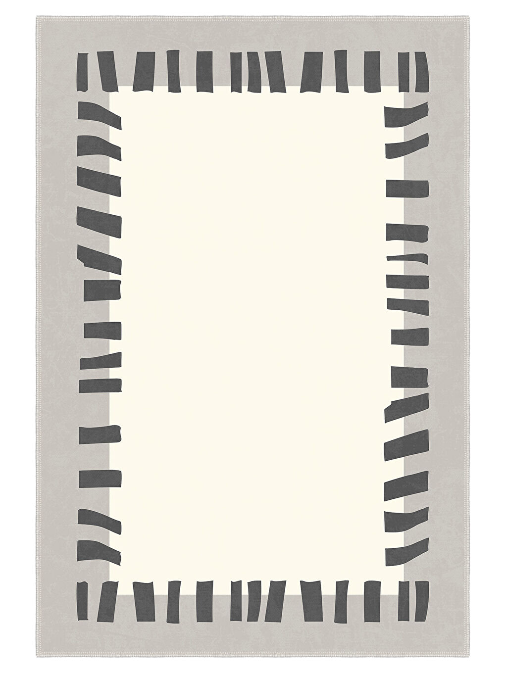 Gri Modern Dekoratif Yıkanabilir Kaymaz Taban Halı – İnce, Yumuşak Salon Halısı, Mutfak Halısı ve Yolluk