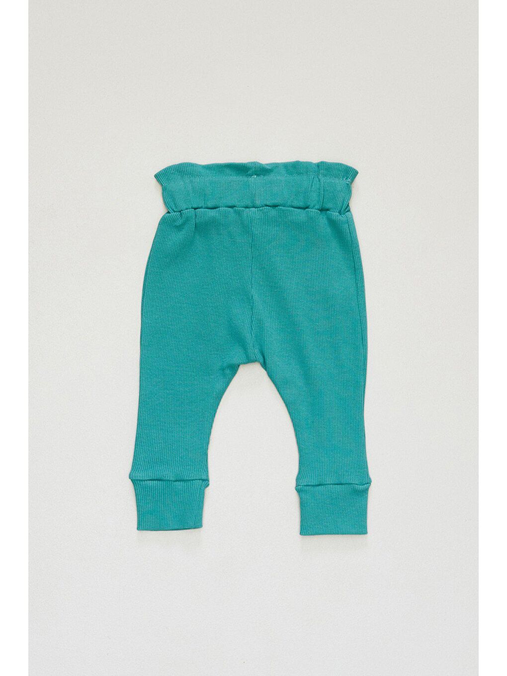 Yeşil Fitilli Bağcıklı Kız Çocuk Tayt-2