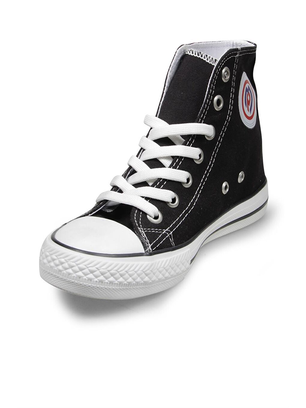 Erkek Siyah-beyaz Kanvas Ayakkabı-2