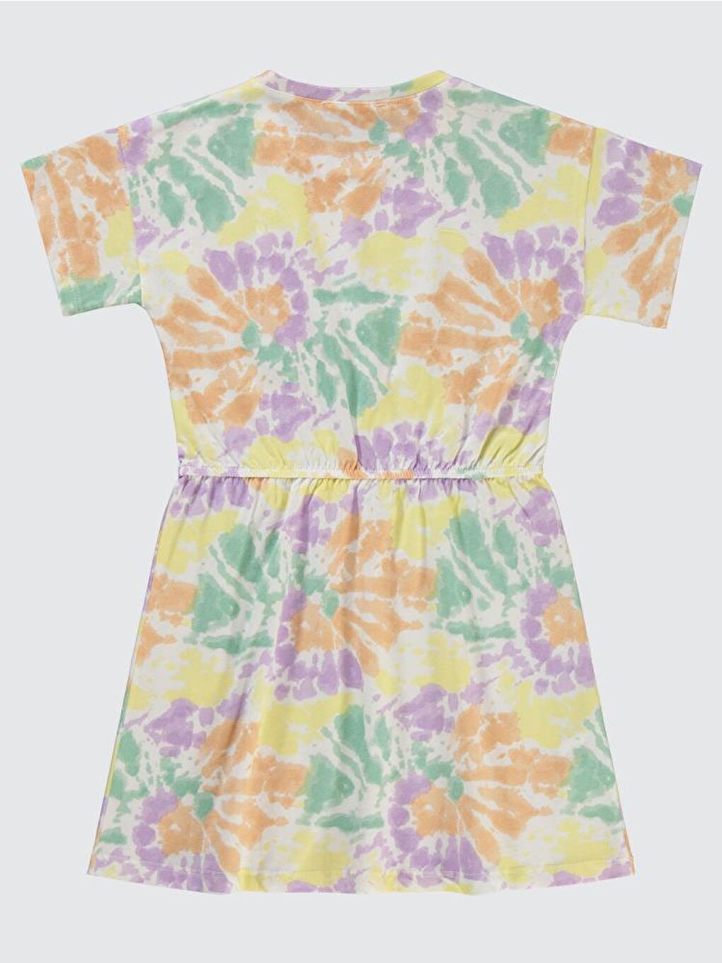 Lila Grils New York Baskılı 6-9 Yaş Elbise