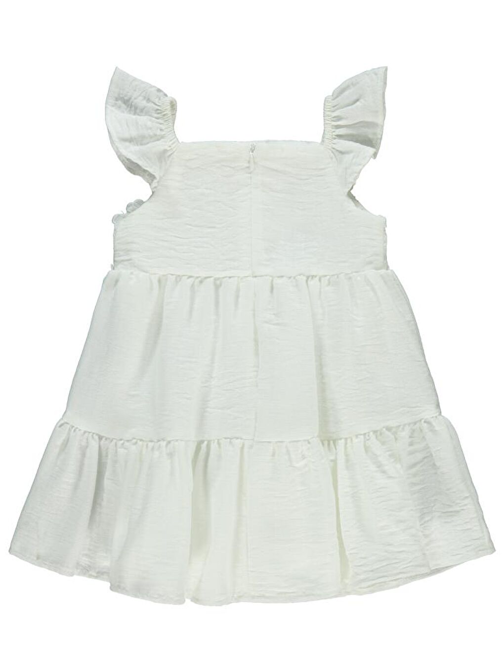 Ekru Girls Roba Brode 2-5 Yaş Elbise-1