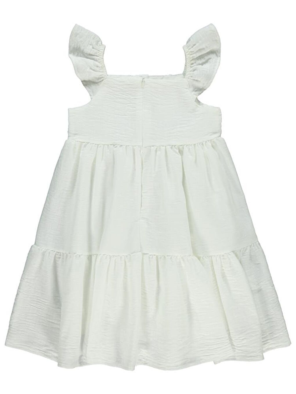 Ekru Girls Roba Brode 6-9 Yaş Elbise-1