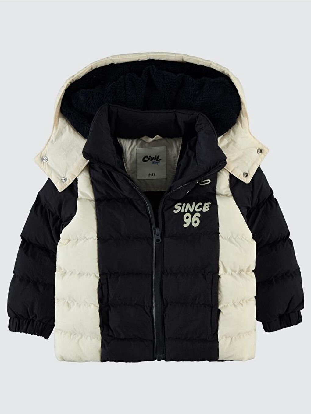 Lacivert Boys Parçalı 2-5 Yaş Mont-2