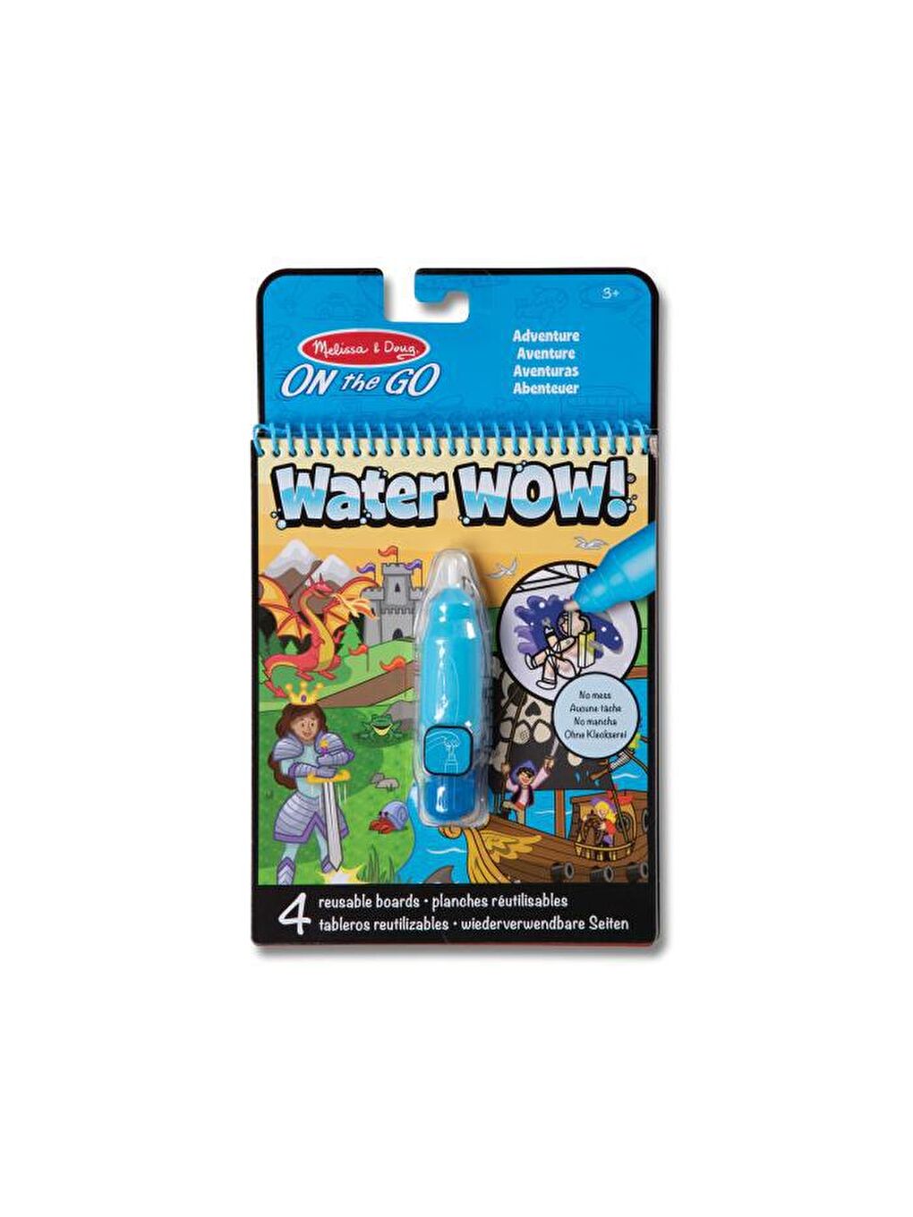 Melissa and Doug Karışık Water Wow! Su ile Boyama Kitabı - Macera