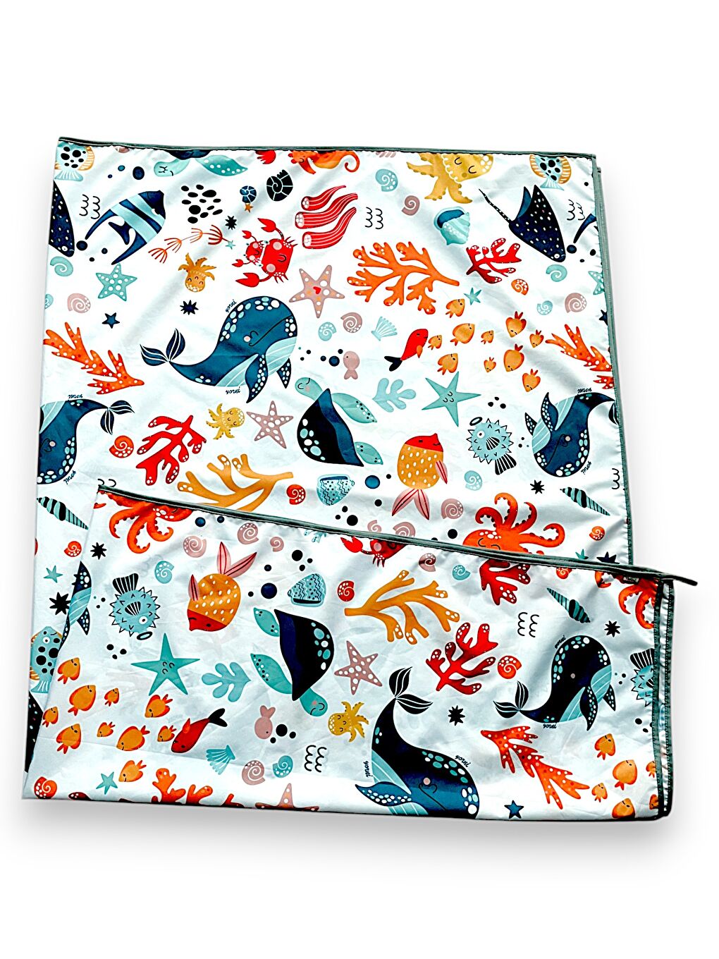 Ocean, 145x250cm, Sıvı Geçirmeyen Çok Amaçlı Aktivite Örtüsü; Bakım Örtüsü, Yer, Masa ve Yatak için-2