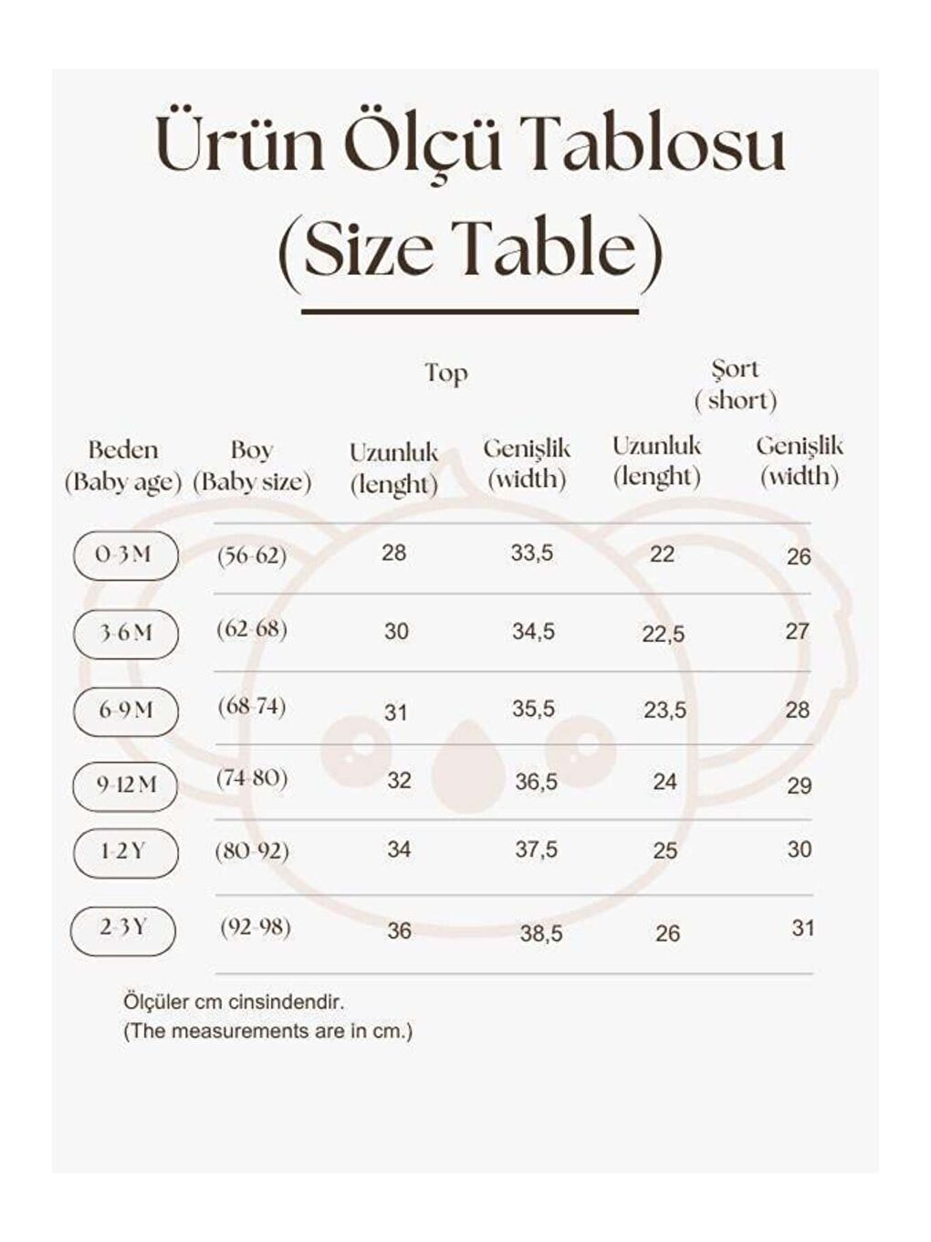 Ekru Şeftali Baskı Kaşkorse Alt Üst Takım-3