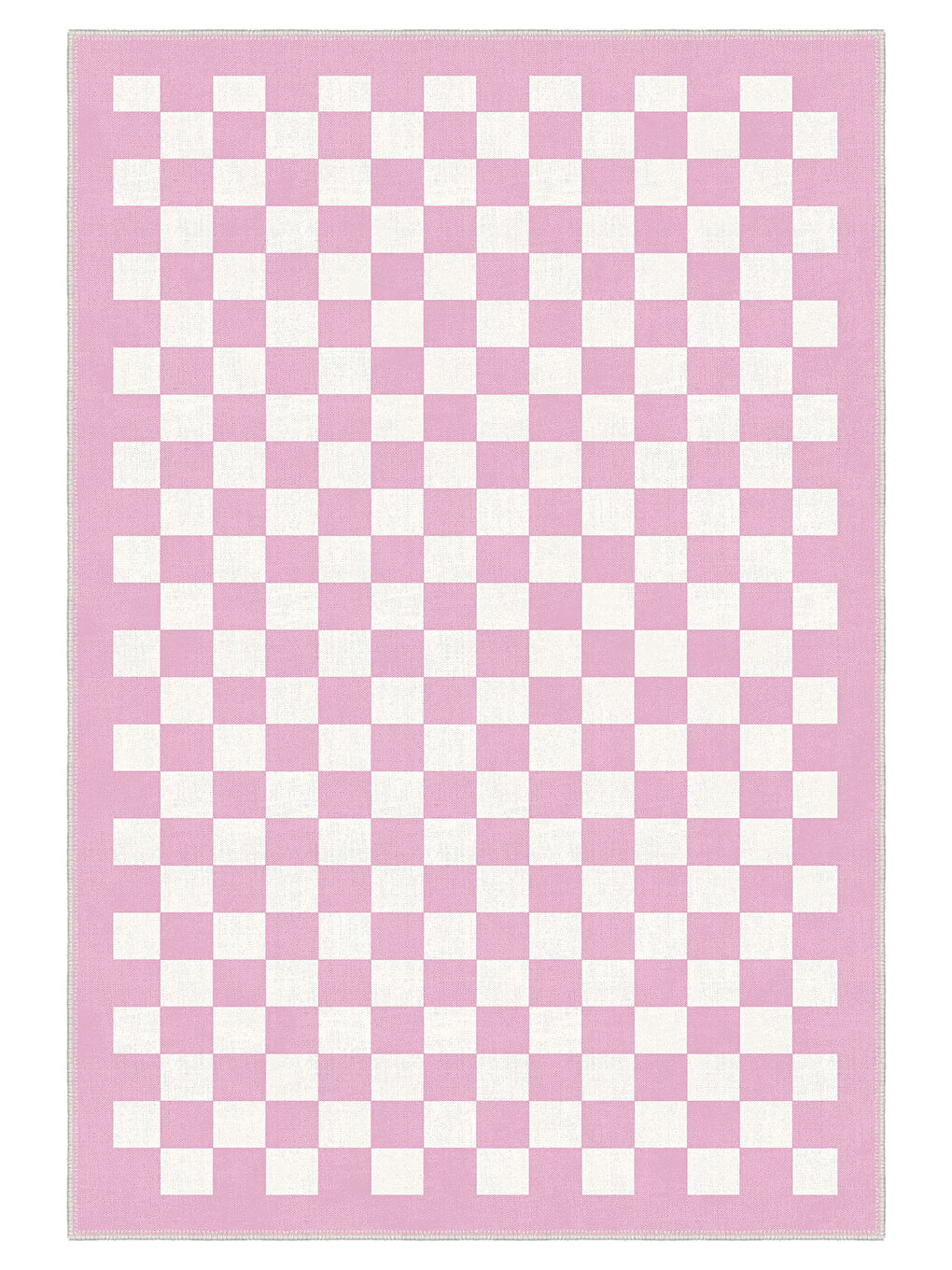 Pembe Dekoratif Özel Tasarım Yıkanabilir Modern Halı 120x180