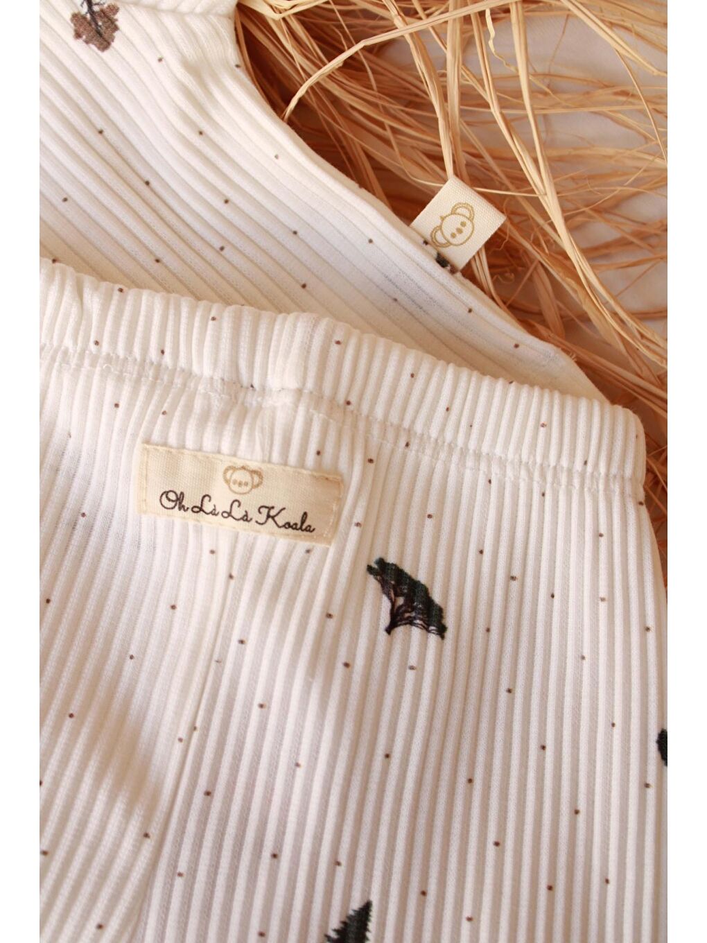 Ekru Tree Bebek Alt Üst Takım-6