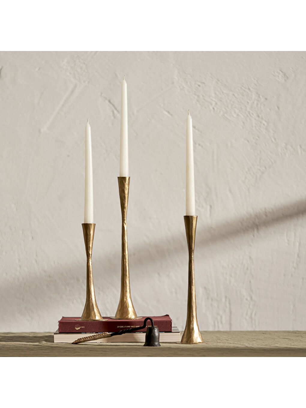 Sarı Dupni Mumluk Gold (34x7 cm)-4