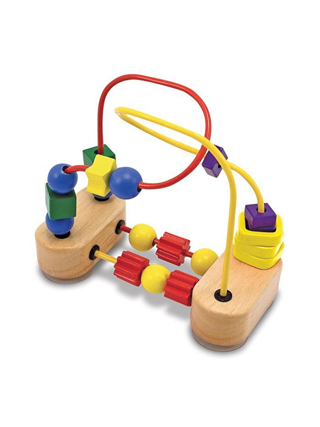 Melissa and Doug Karışık Ahşap Boncuklu Labirent