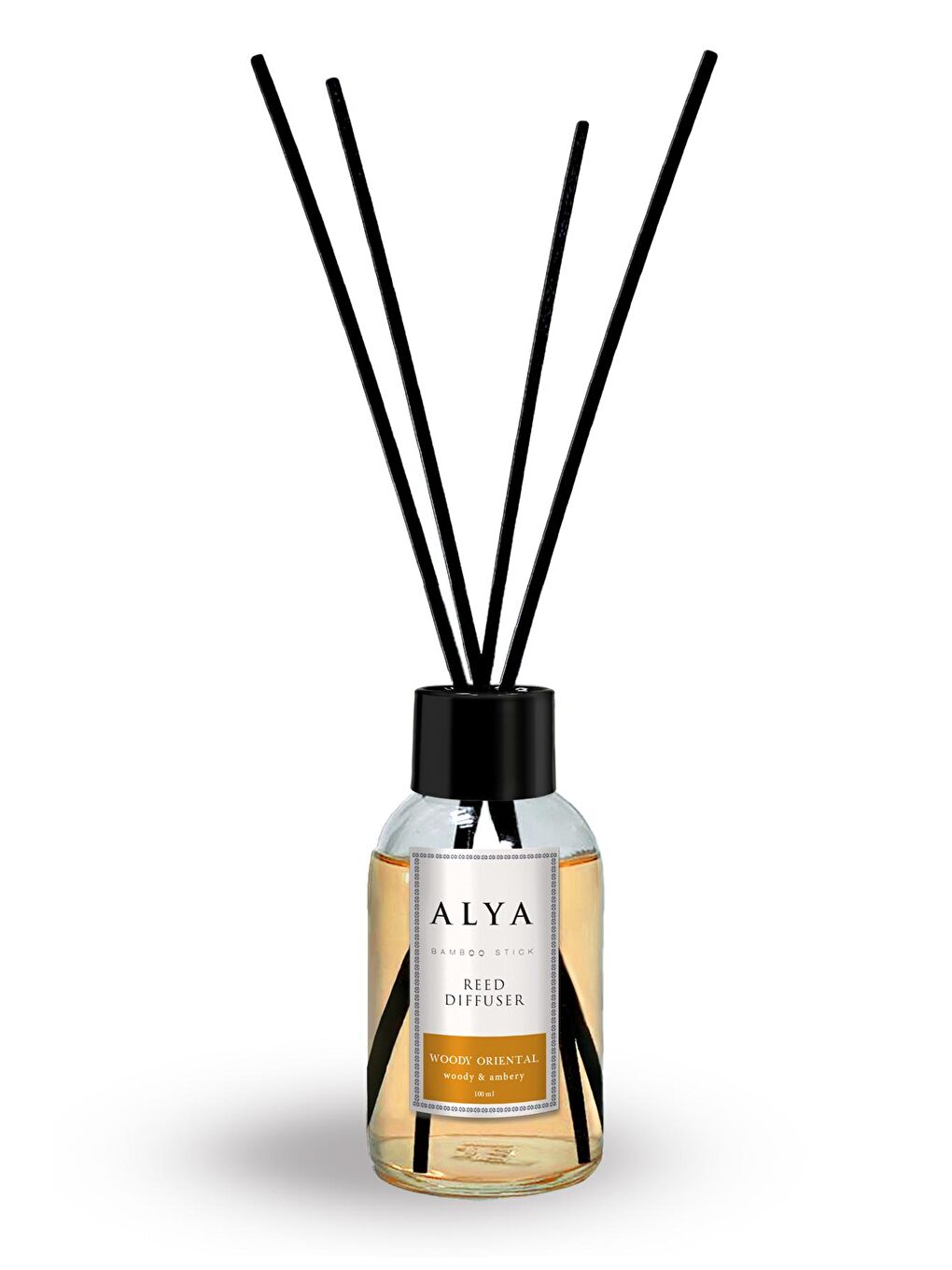 Alya Şeffaf Woody Oriental Bambu Çubuklu Oda Kokusu 100 ml