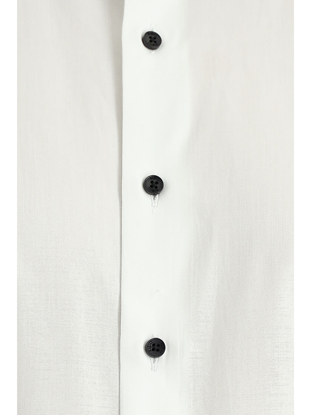 Beyaz Ata Yaka Klasik Pamuk Gömlek-4