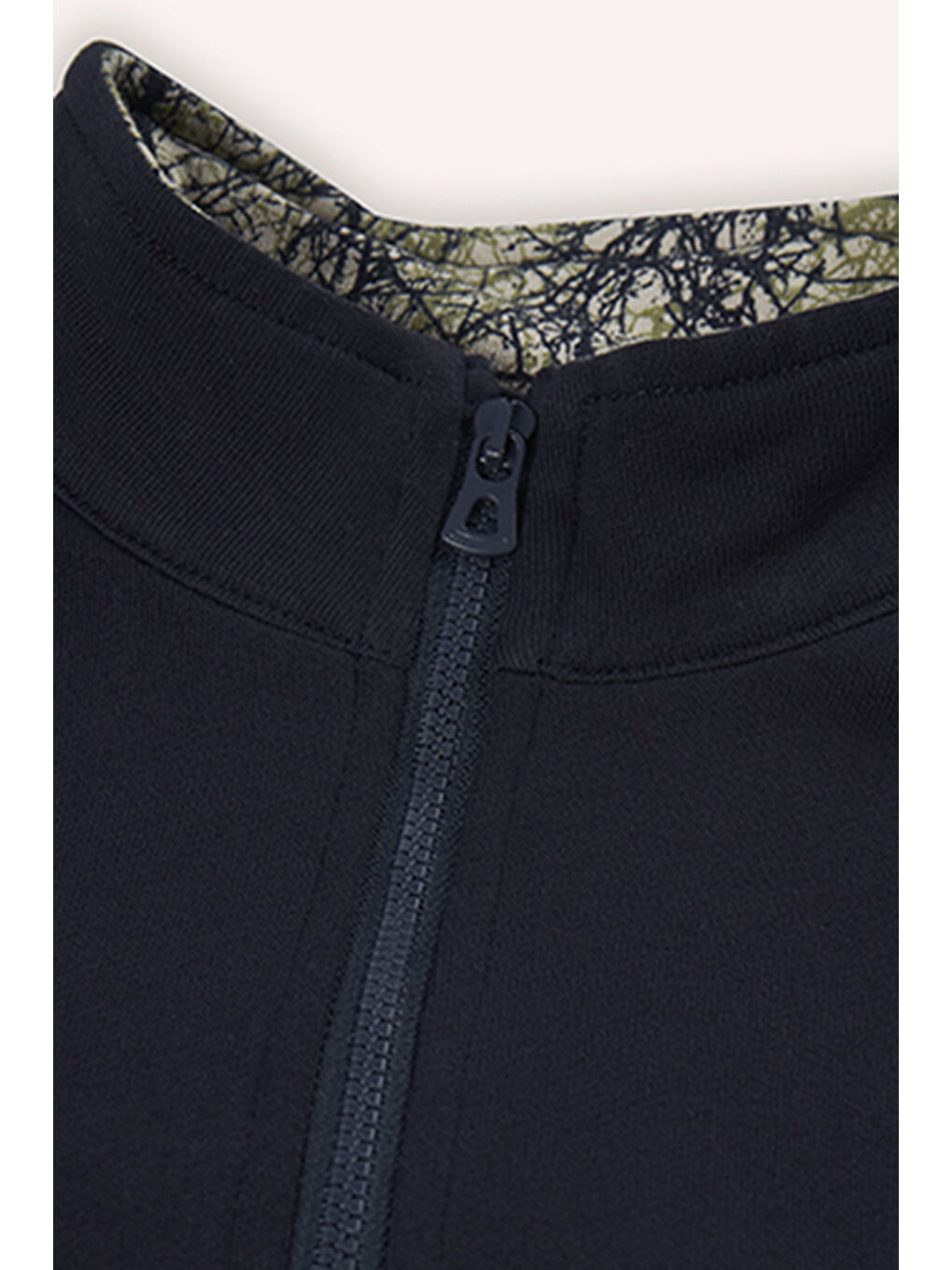 Erkek Çocuk Çanta Detaylı Lacivert Sweatshirt-3