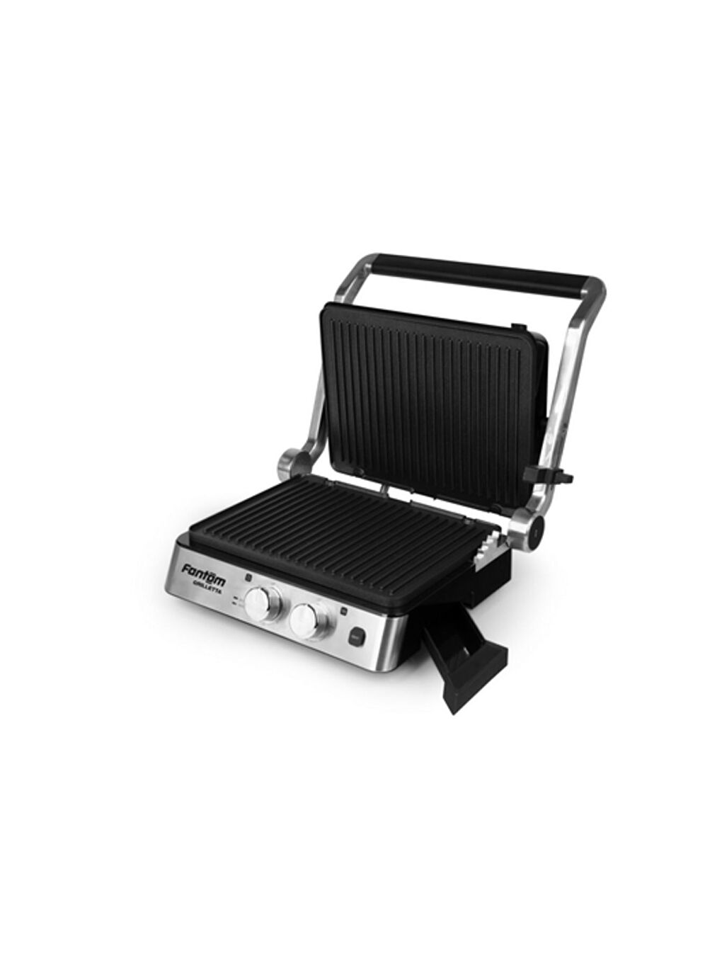 Griletta Elektrikli Döküm Tost Makinesi Inox Tm9100-1