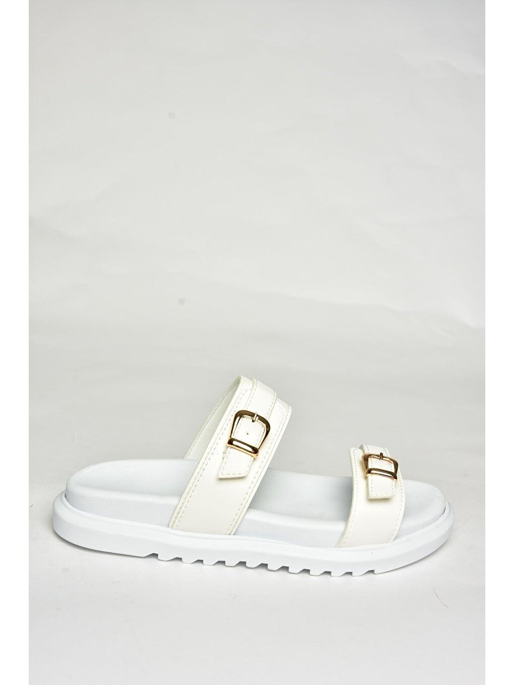 Beyaz Kadın Terlik U7256422