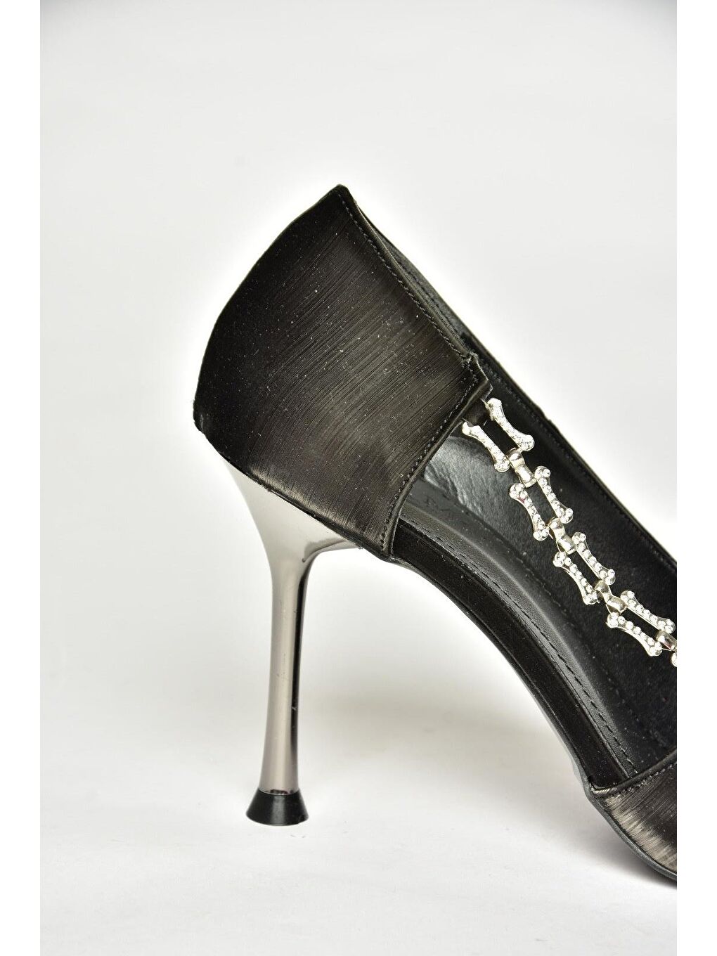 Siyah Kadın Topuklu Ayakkabı U8209915-1