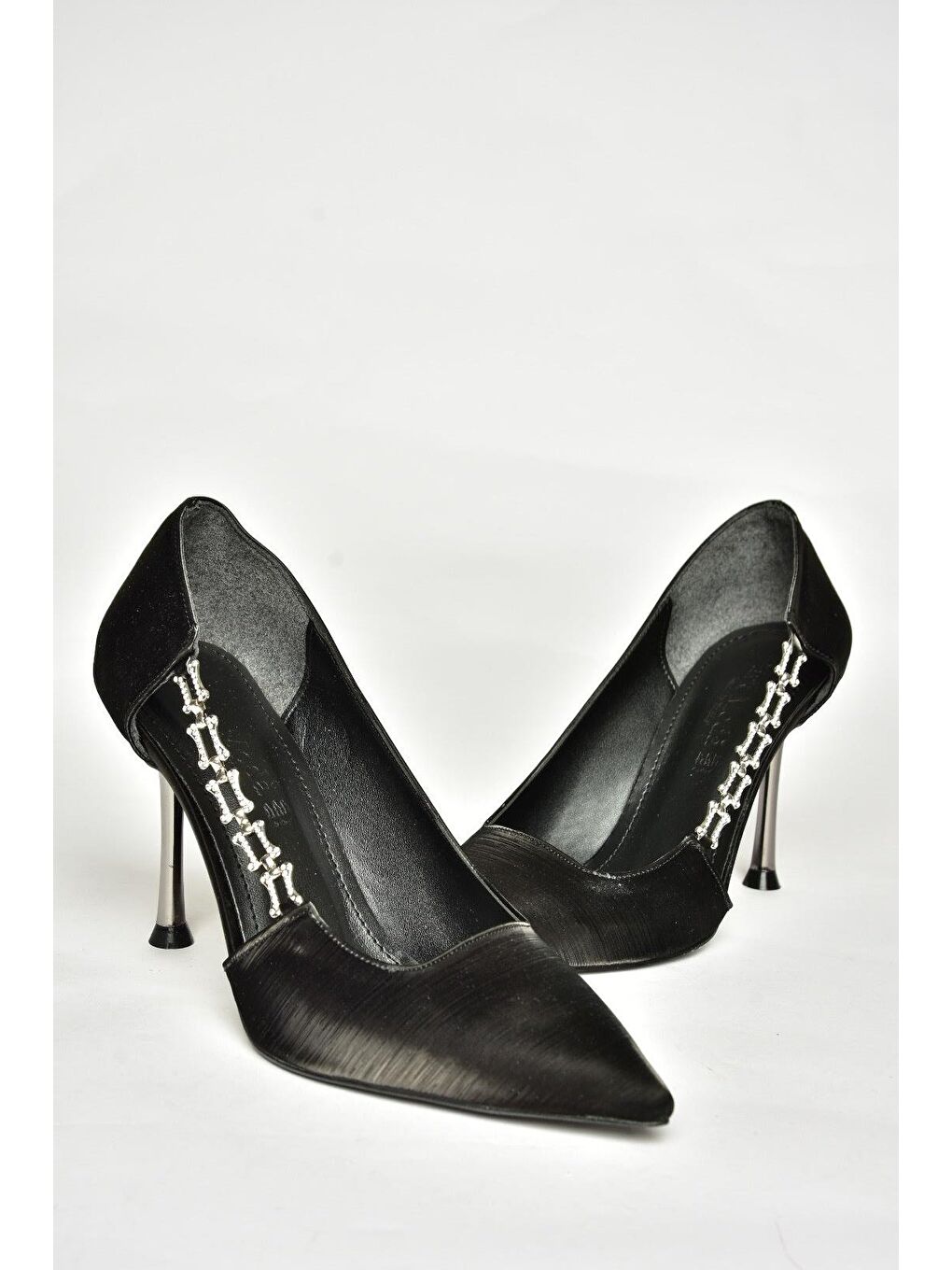 Siyah Kadın Topuklu Ayakkabı U8209915-2