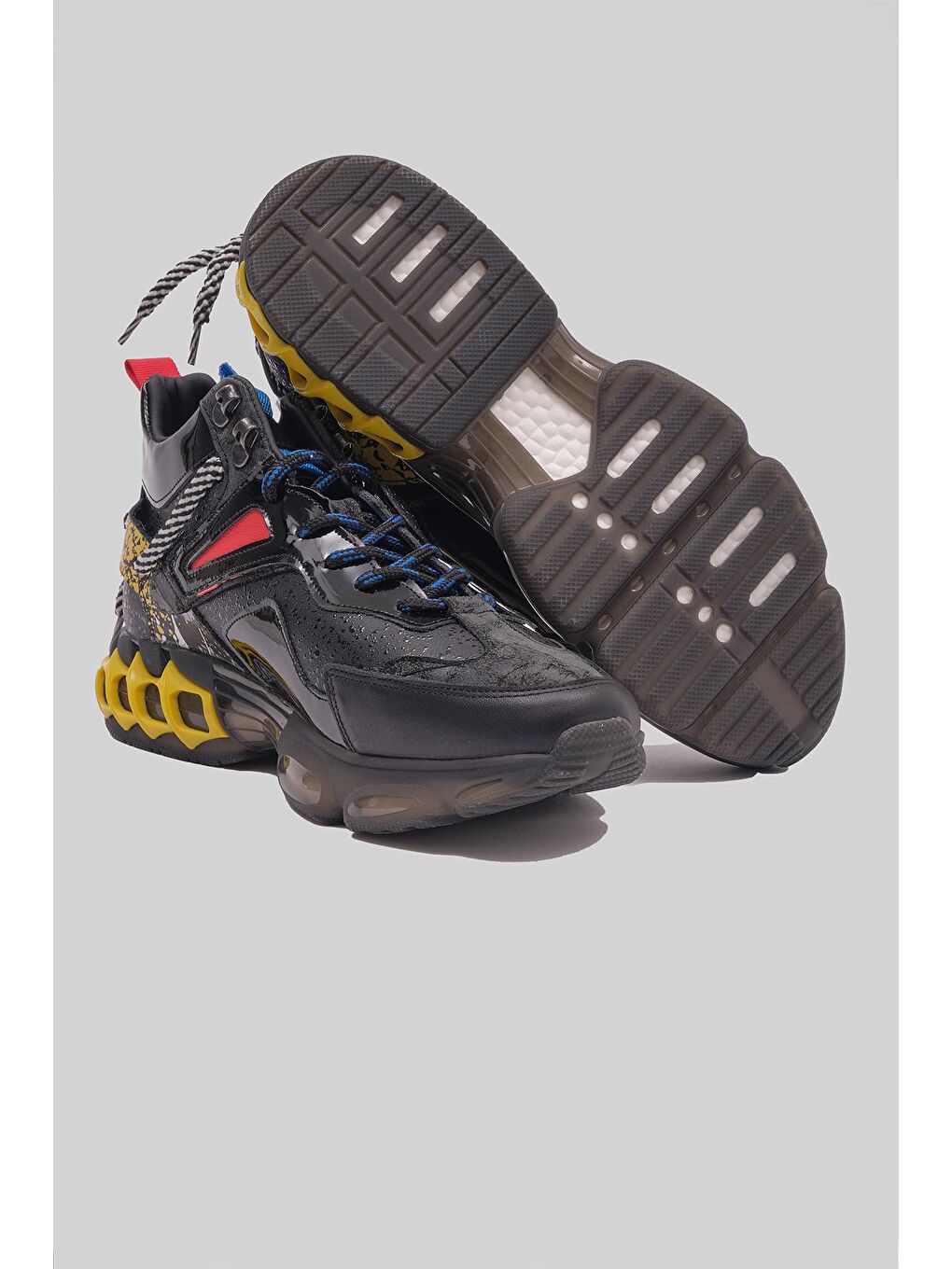 Sarı Oceanus Air Maxi Taban Spor  Sneaker  Erkek