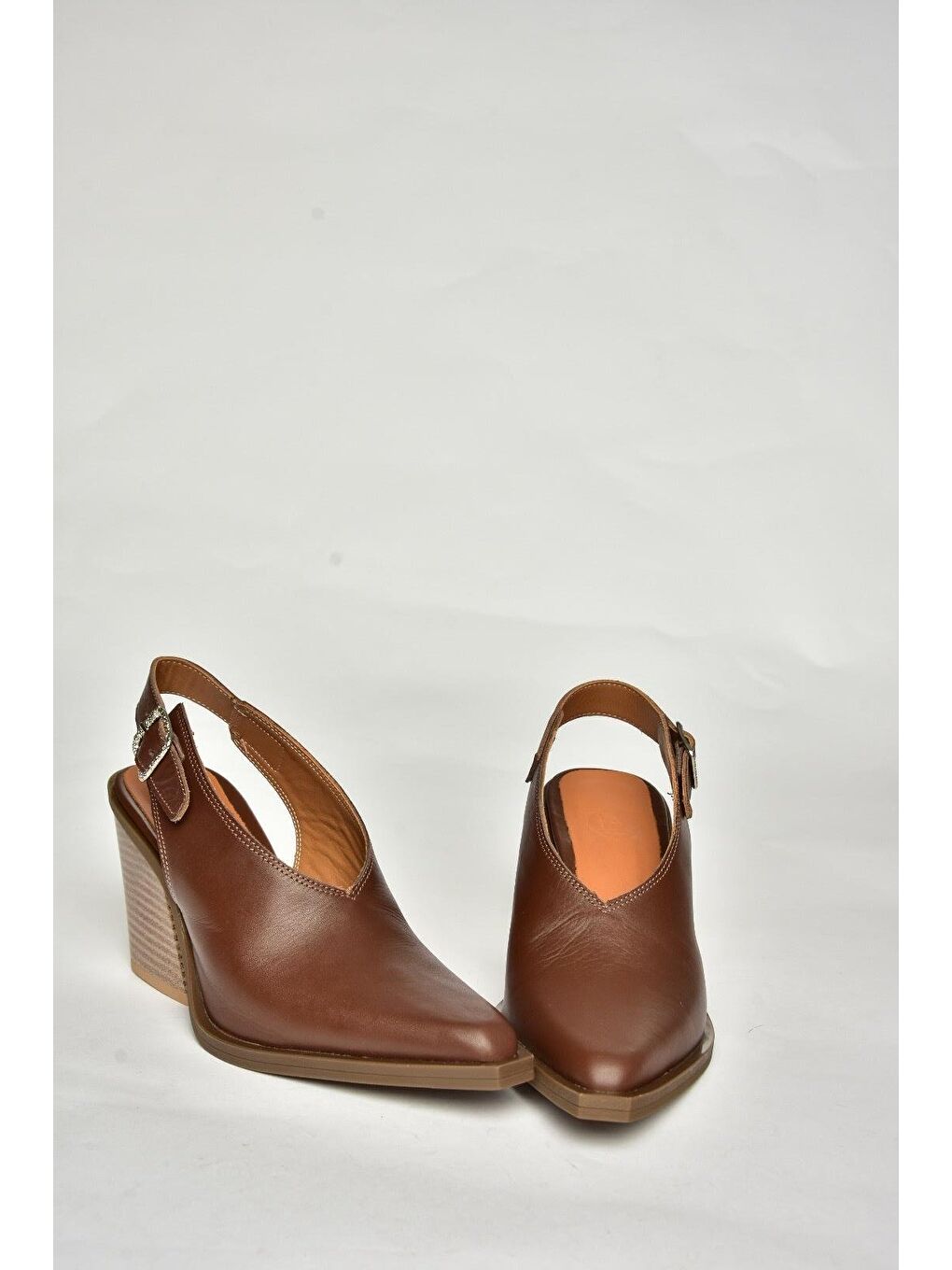 Kahverengi Kadın Topuklu Ayakkabı U6543041-1