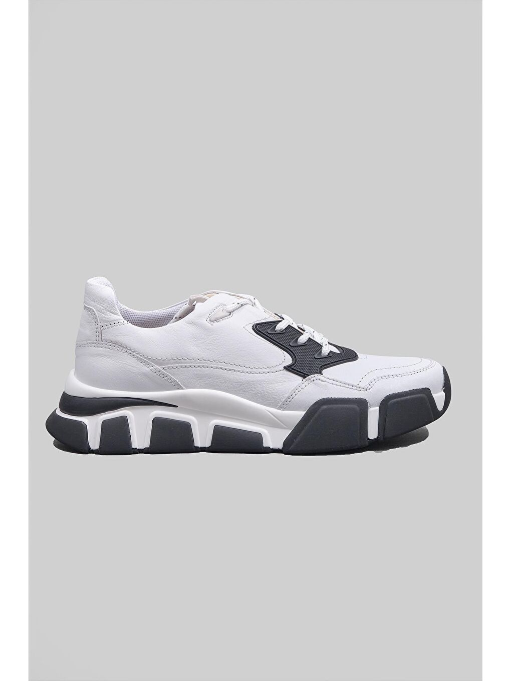 Beyaz Roxen Hakiki Deri  Sneaker  Erkek