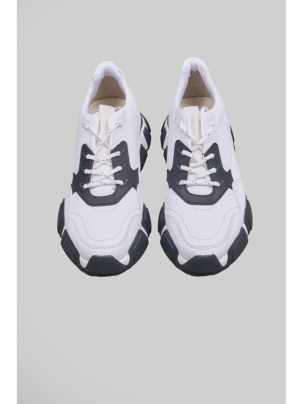 Beyaz Roxen Hakiki Deri  Sneaker  Erkek-3