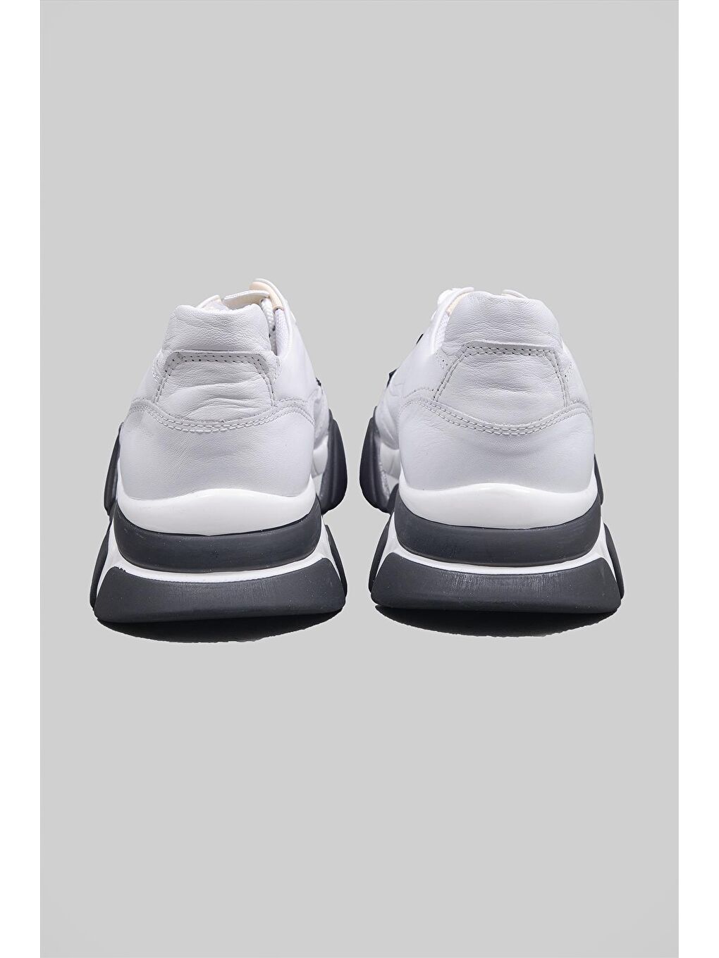Beyaz Roxen Hakiki Deri  Sneaker  Erkek-4