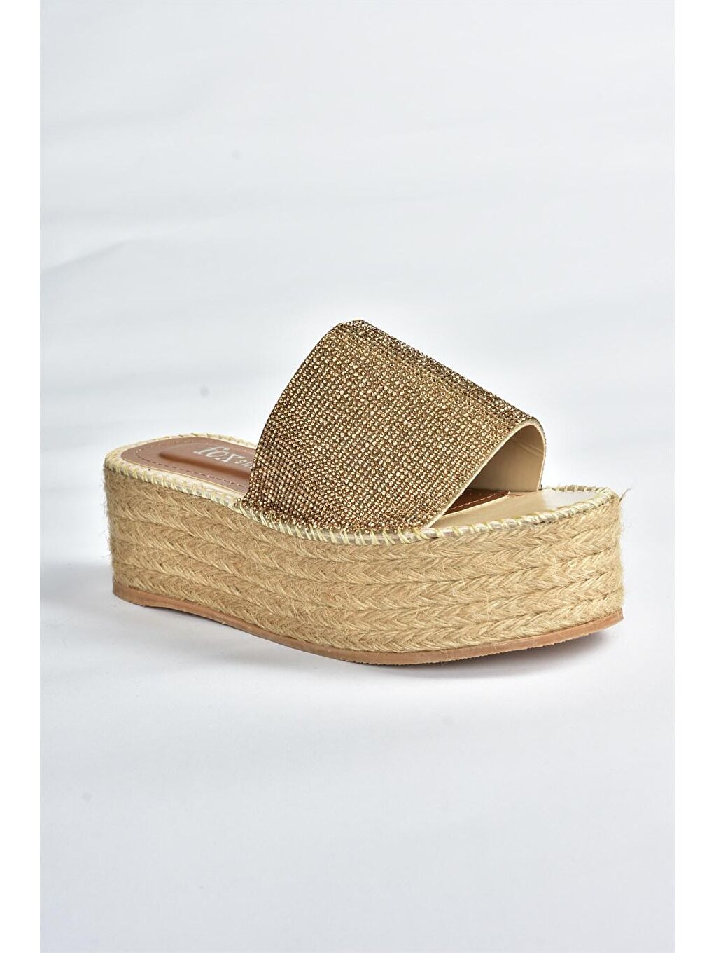 Sarı M882201017 Altın Kadın Terlik-3