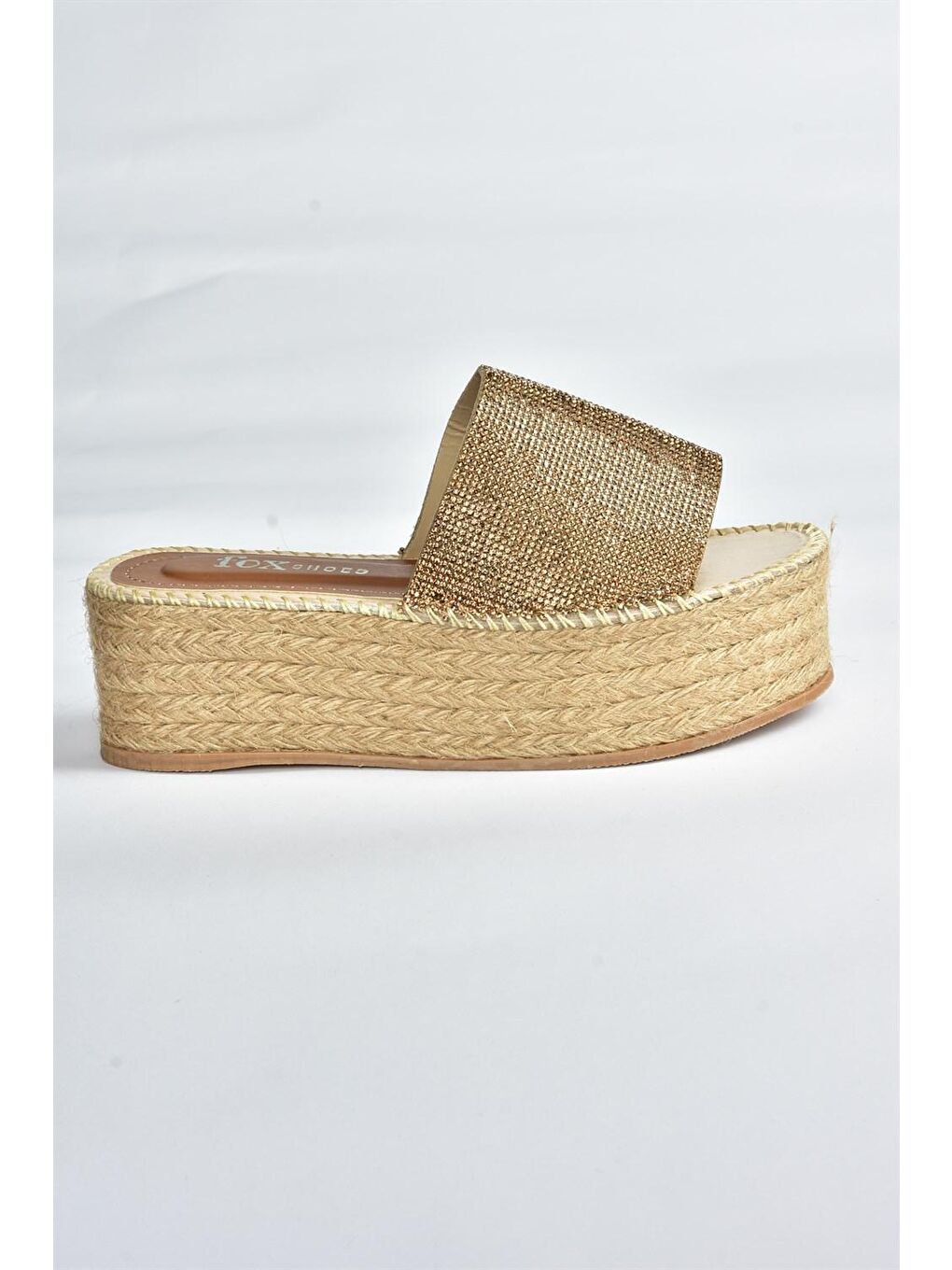 Sarı M882201017 Altın Kadın Terlik-4