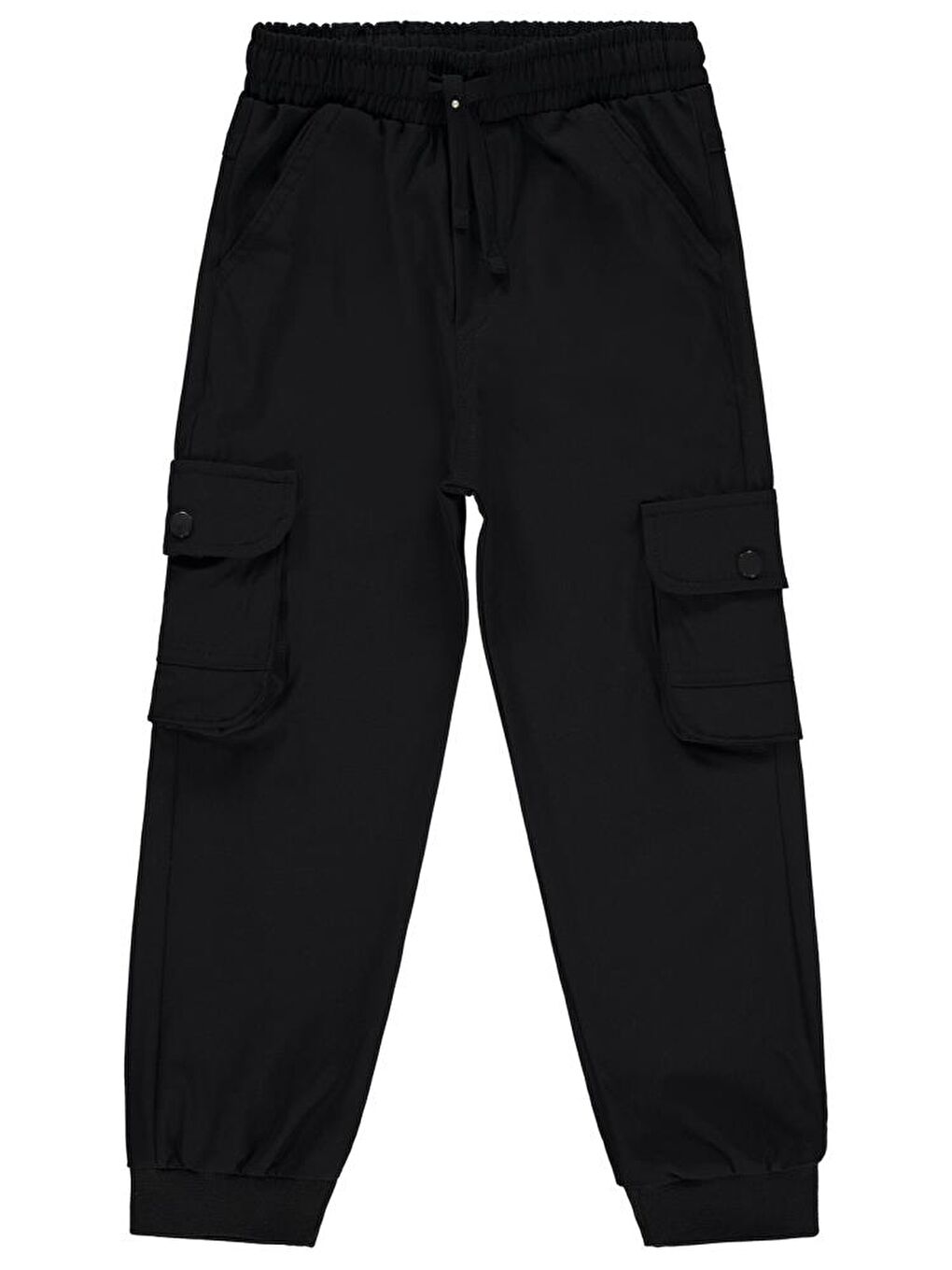 Siyah Boys Çift Cepli 6-9 Yaş Pantolon