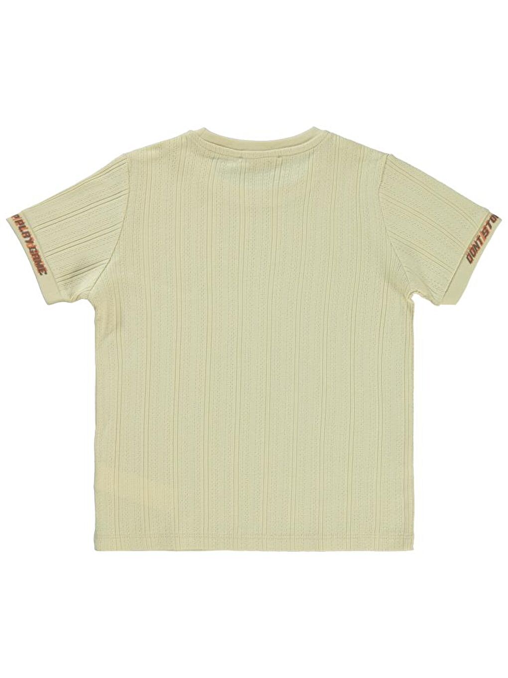 Bej Boys Dont Stop Baskılı 6-9 Yaş Tişört