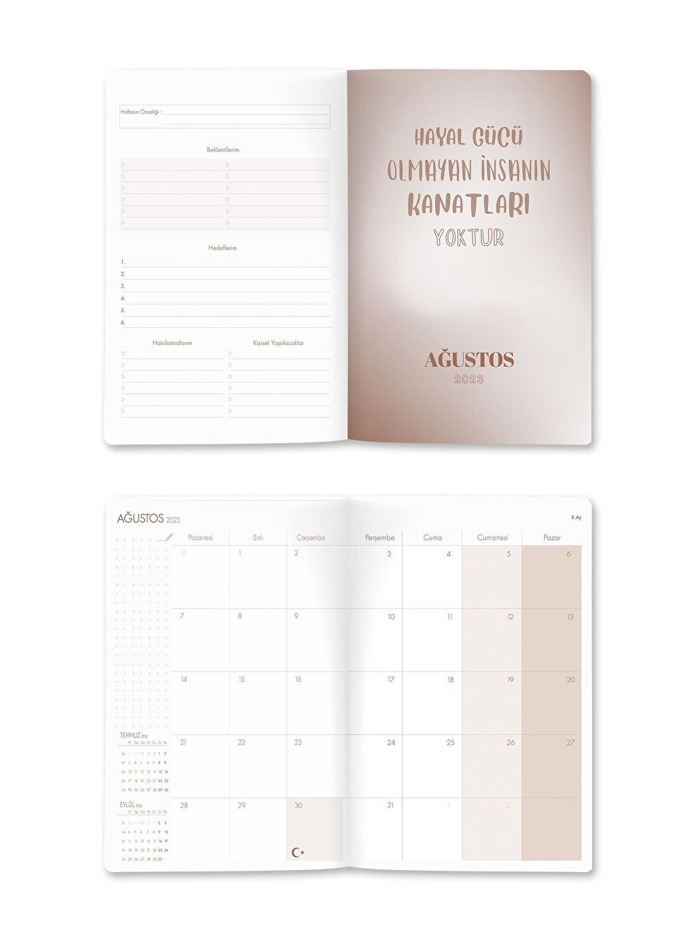 Akademik Ajanda Ciltli Best Friend Forever 23/24-4