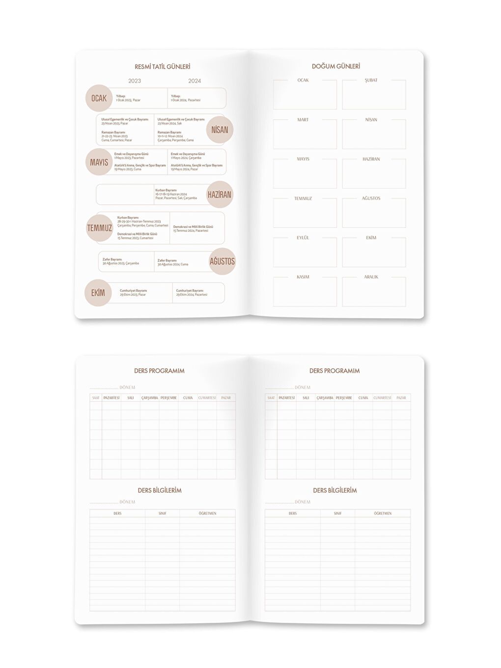 Akademik Ajanda Ciltli Best Friend Candy 23/24-2