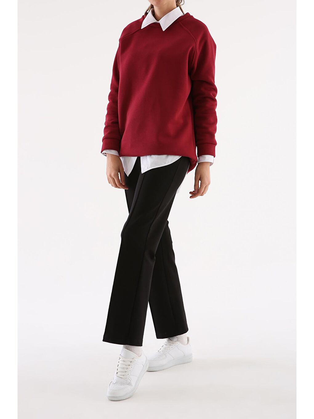 Siyah Büyük Beden Cepli Eşofman Altı-2