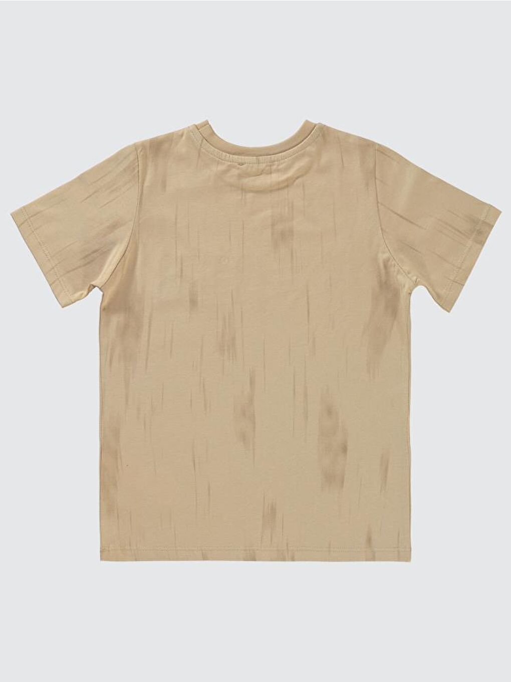 Bej Boys Fangazine Baskılı 10-13 Yaş Tişört-1