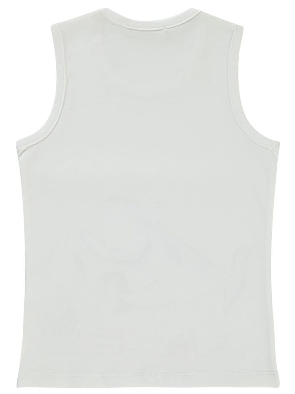 Beyaz Boys Köpekbalığı Baskılı 2-5 Yaş Tişört-1