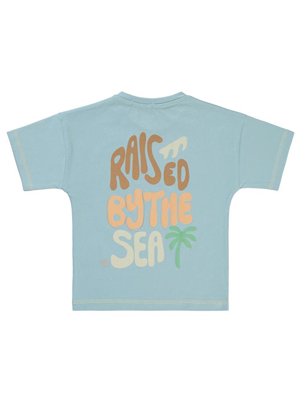 Mavi Boys Bythe Sea Baskılı 2-5 Yaş Tişört