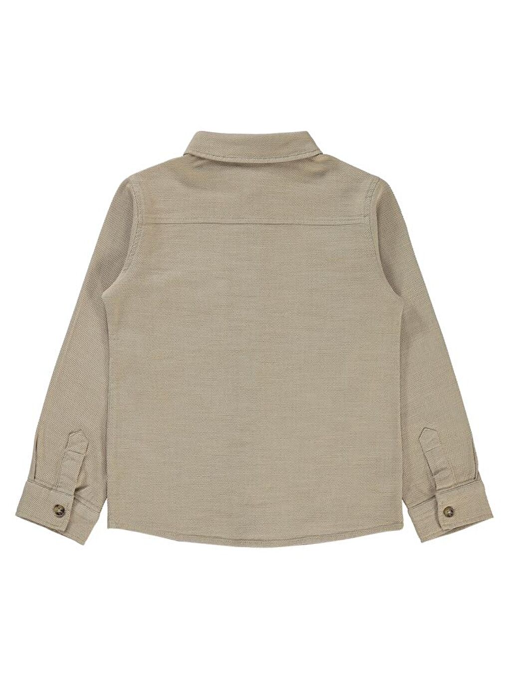 Bej Boys Desıgn Armalı 6-9 Yaş Gömlek